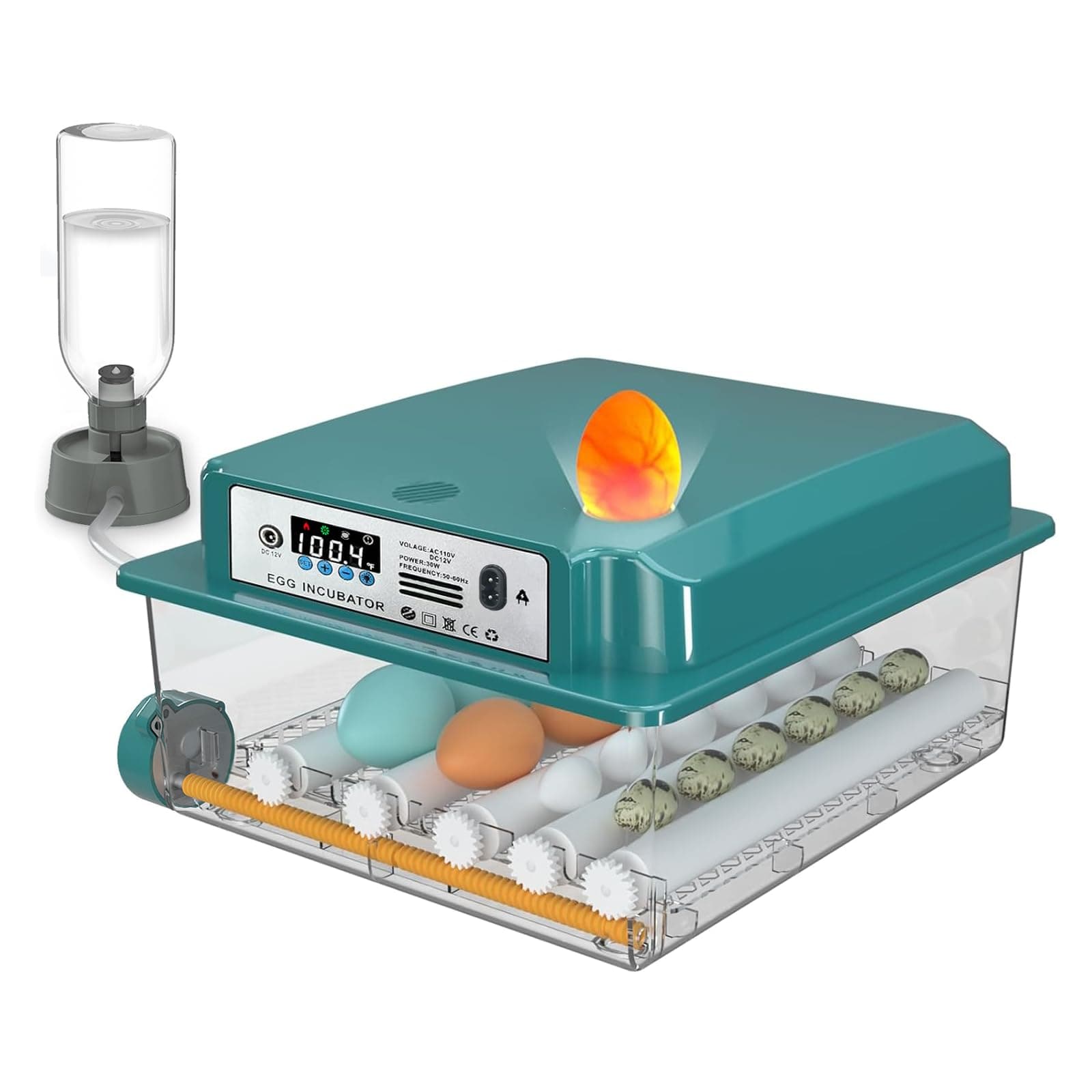 12-16 Egg Automatic Incubator for Chicken & Quail Eggs