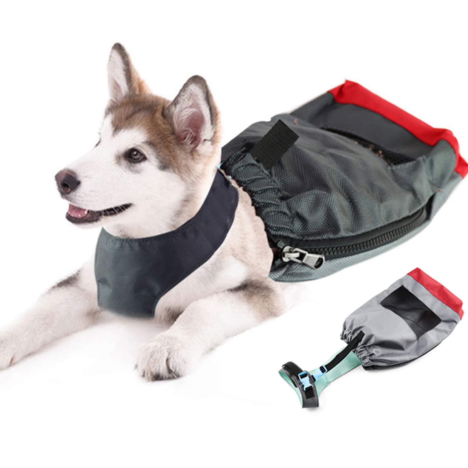 Wear-Resisting Drag Bag for Disabled Pets, Durable Oxford Recovery Carrier