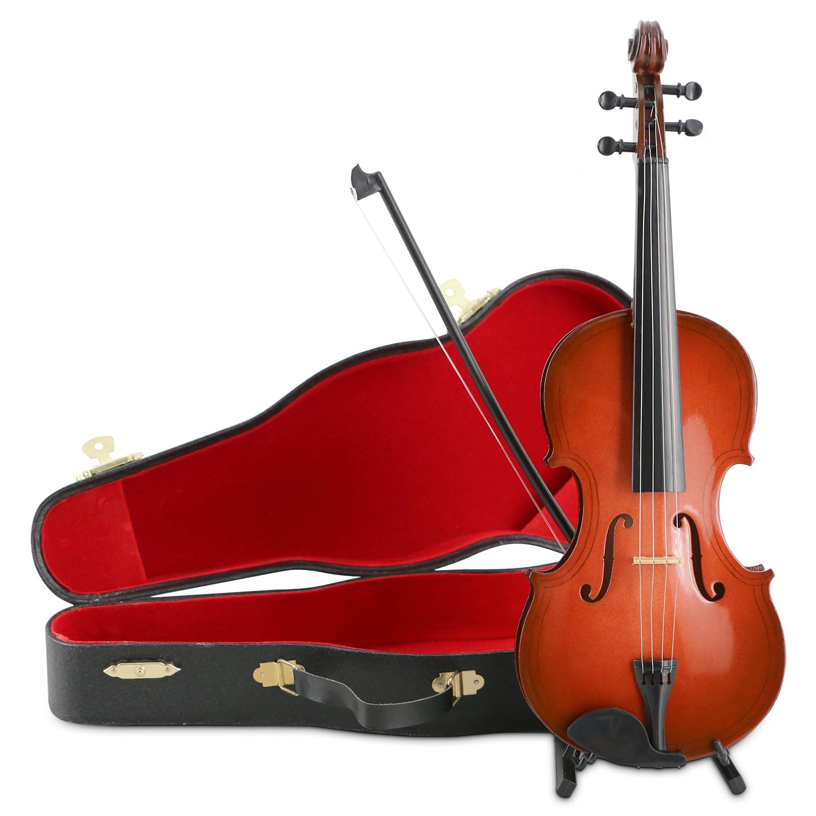 Miniature Violin Model for Home Office Decor
