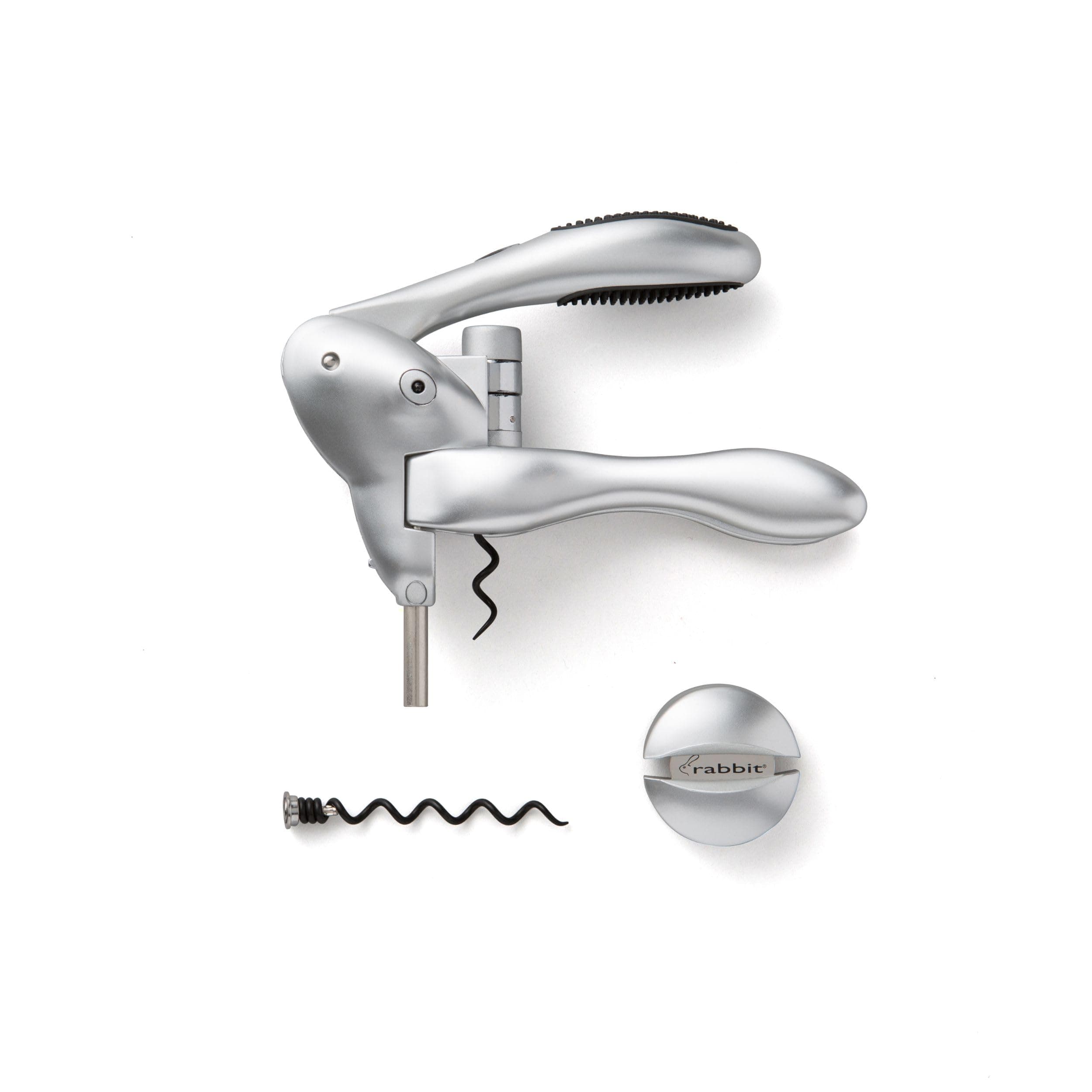 Silver Rabbit Original Lever Corkscrew with Foil Cutter