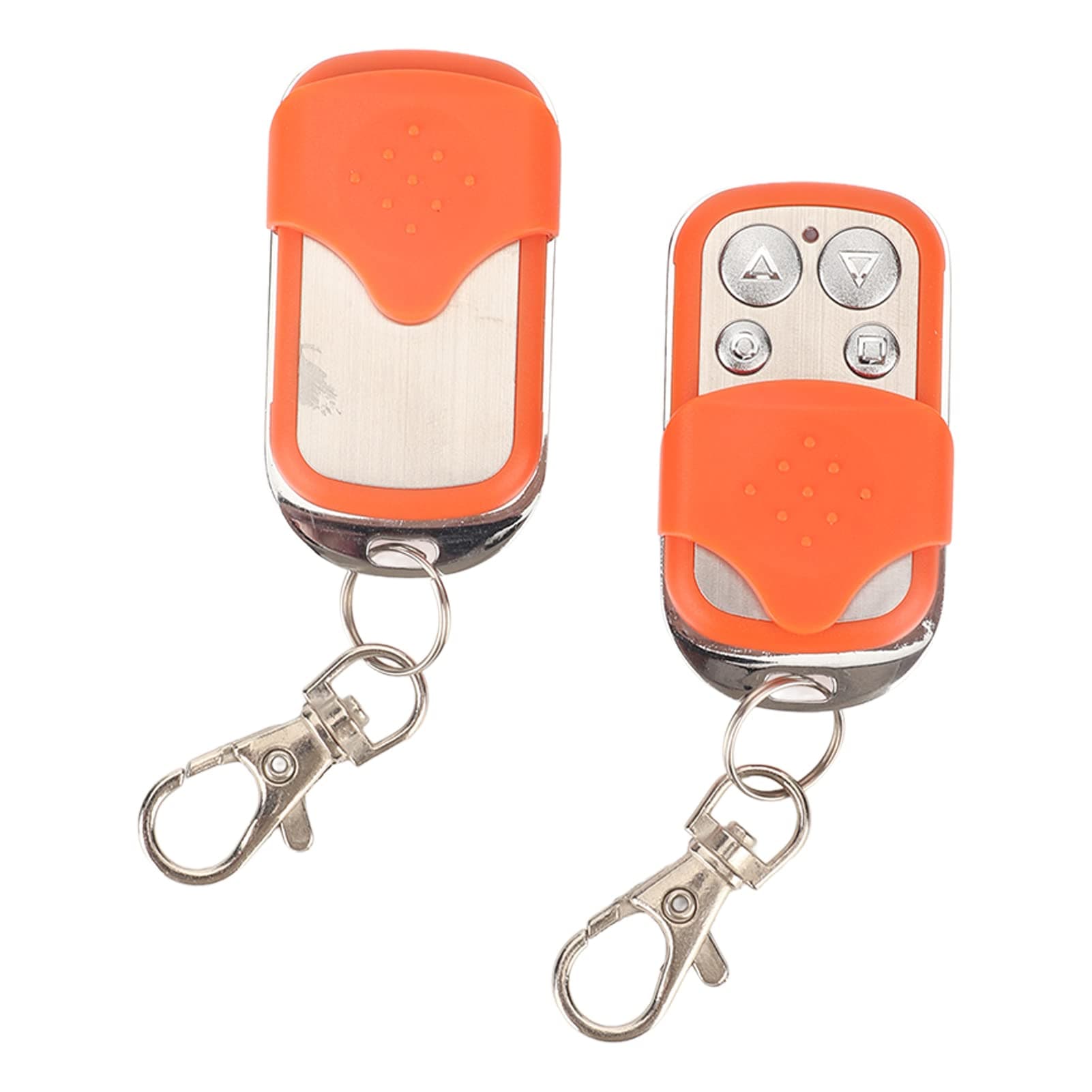 2pcs Automatic Door Remotes for Chicken Coop & Warehouse Doors with Key Clip